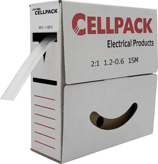 Cellpack - SB Krimpslang 1,2- 0,6/15M Transp.
