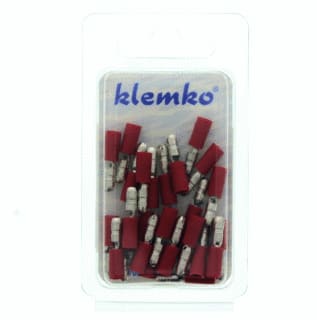 Klemko - SP Aderdoorverbinder rond/vlak 170080 Bl25