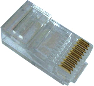 Klemko - Modulaire connector Modconn Rj488P10Cros Ds25