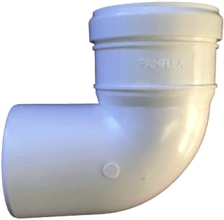 Panflex - Star Enkelw. rookgashulpstuk 2 aansl. Rga Pps Bocht D80 90