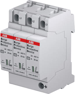ABB - System pro M compact OVR T Netoverspanningsbeveiliging 2ctb803873r3400