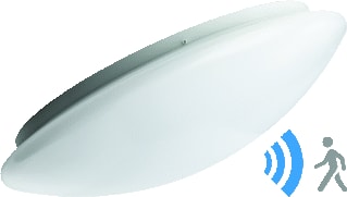 Megaman - RENZO Plafond-/wandarmatuur 15,5w sensor 3000k