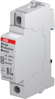 ABB - System pro M compact OVR T Netoverspanningsbeveiliging 2Ctb803871R1100