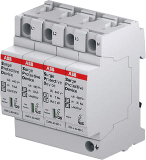 ABB - System pro M compact OVR T Netoverspanningsbeveiliging 2Ctb803973R1300
