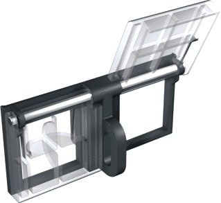 ABB - Emax 2 Hangslotvergrendeling vr schakelaar E1.2 Hangslt 7Mm