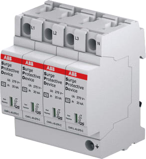 ABB - System pro M compact OVR T Netoverspanningsbeveiliging 2ctb803873r5600