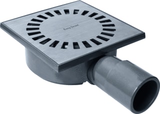 Easydrain - Aqua Compact Vloerput met 1 aansluiting Vloerput Aqua 15X15
