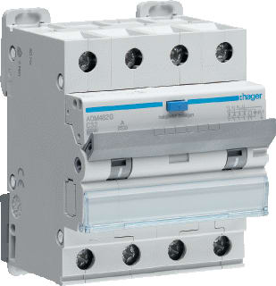 Hager - HACO Aardlekautomaat 4P 32A,C-K.30 Ma,Kl.A 6Ka