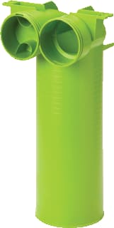 Ubbink - Air Excellent AE48 Verbindingsstuk rond luchtkanaal Ae48C Aansl. 90Gr Dn125