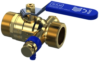 Raminex - S.28 Premium Kogelafsluiter Kogelkr S28 Dn20 1X1
