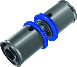 Wavin - Tigris M1 Fitting met 2 aansluitingen m1 rechte kopp 75