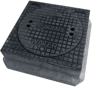 Wavin - Putafdekking Putrand+Gy Deksel Inftr240