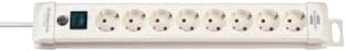 Brennenstuhl - Premium-Line Contactdooscombinatie Prem-L Stkrds 8-Wt 3M