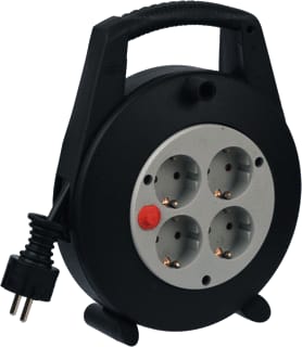 Brennenstuhl - Vario Line Verlengkabelhaspel Va-L Kabhspl 4V Zw/Lgr 5M