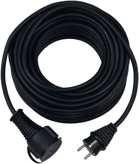 Brennenstuhl - Aansluitleiding Ip44 Vrlngsnr 5M Zw 3G1,5