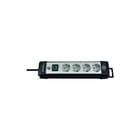 Brennenstuhl - Premium-Line Contactdooscombinatie Prem-L Stkrds4 Zw/Lgr1,8M