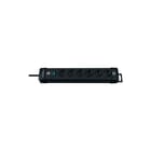 Brennenstuhl - Premium-Line Contactdooscombinatie Prem-L Stkrds 6-Zw 3M