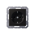 Jung - Wandcontactdoos (WCD schakelmat.) Wcd A500 Aanr Veil Mok