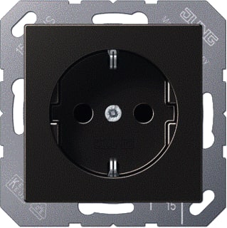 Jung - Wandcontactdoos (WCD schakelmat.) Wcd A500 Beschcont Mok