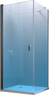 Hüppe - Design Pure Douchedeur Dpure Ste100 Z/Hg