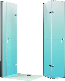 Hüppe - Design Pure Douchedeur Dpure Zwvdr 90L Z/Hg