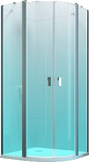Hüppe - Design Pure Douchedeur Dpure Rnd Mvs 90 Z/Hg