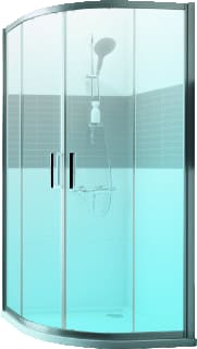 Hüppe - Classic 2 Douchecabine rond clas2 schf rnd90 r50 z/hg