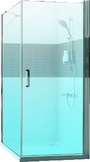 Hüppe - Classic 2 Douchedeur Clas2 Zwdr100 Mvs Z/Hg