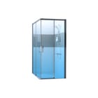 Hüppe - Classic 2 Douchecabine vierhoekig Clas2 Easy Schf 90 Z/Hg
