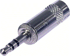 REAN - A/V-connector Neut Jack3.5 Stek 3P Nik