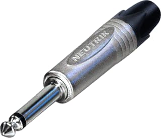 Neutrik - A/V-connector Jack6.3 Stek 2P Nik Nik