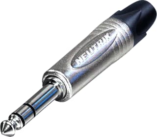 Neutrik - A/V-connector JACK6.3 STEK 3P NIK