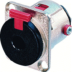 Neutrik - A/V-connector JACK6.3 CHAS 3P NIK