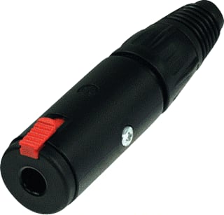 Neutrik - A/V-connector JACK6.3 CONTRA 3P ZW