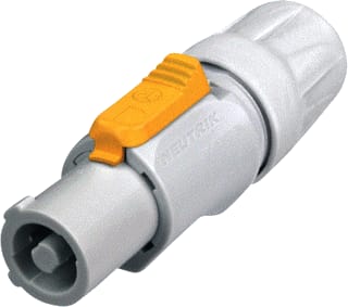 Neutrik - Ronde (industrie) connector powercon kab.dl grij