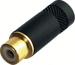 REAN - A/V-connector Neut Rca Contra Zw