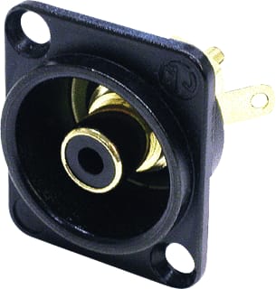 Neutrik - A/V-connector RCA CHAS ZW/ZW