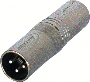 Neutrik - Toebeh./onderdelen v geluidssysteem Adap Xlr3-Ml Xlr3-Ml