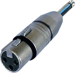 Neutrik - Toebeh./onderdelen v geluidssysteem Adap Xlr3-Fm Jack6,3 Mon
