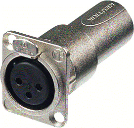Neutrik - Toebeh./onderdelen v geluidssysteem Adapter Xlr-3P-F