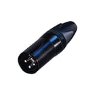 Neutrik - Ronde (industrie) connector Xlr Kabeldeel 3Pin Pen Zw