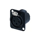 Neutrik - Ronde connector, inbouw (z/kabel) CNTXL113E