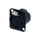 Neutrik - Ronde connector, inbouw (z/kabel) CNTXL115C