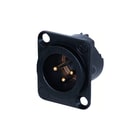 Neutrik - Ronde connector, inbouw (z/kabel) CNTXL123E