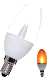Bailey - LED-lamp led candle e14 2.5w 1900k