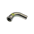 VSH - XPRESS RVS GAS R2711G Fitting met 2 aansluitingen Xprs Rvs Gas Bocht90 F76,1