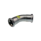 VSH - XPRESS RVS GAS R2713G Fitting met 2 aansluitingen Xprs Rvs Gas Bcht45 Ff76,1