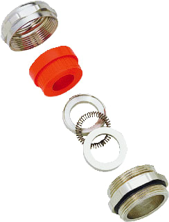 Pflitsch - UNI HF Wartel kabel-/buisinvoer Emc 15152Z11S05 Ms Wartel
