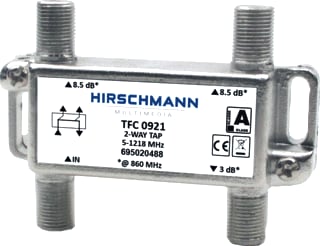 Hirschmann Multimedia - Aftakelement en verdeler aftkelem tfc0921 2-v8,5d