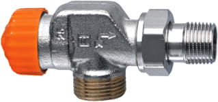 Heimeier - Eclipse Radiatorafsluiter 1/2Xg3/4A